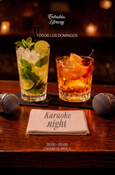 Karaoke Nights los Domingos en Enbabia Library