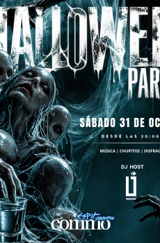Halloween party flyer